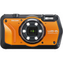 Ricoh WG-6 Kit, orange (extra battery + protector jacket + floating strap)