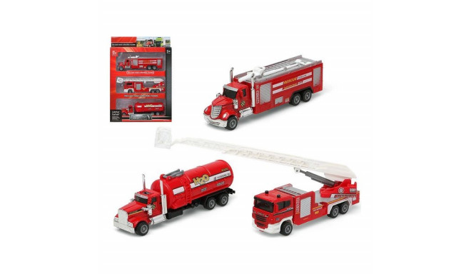 Набор машинок Пожарник Красный (3 pcs)