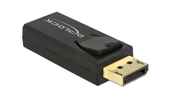 DeLOCK Adapter - Displayport - HDMI - 4K Active - black