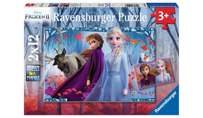 Puzzle 2x12 elements Frozen 2