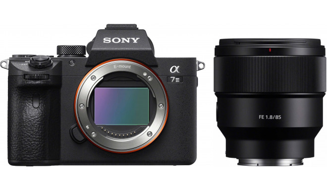 Sony a7 III + FE 85mm f/1.8