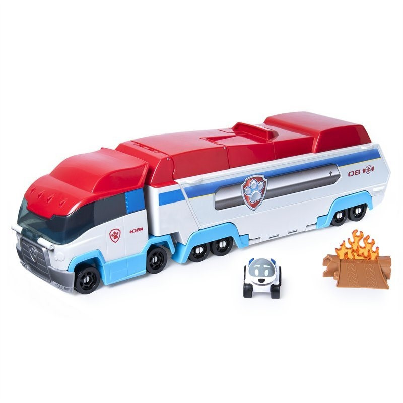 Paw patrol car hauler online