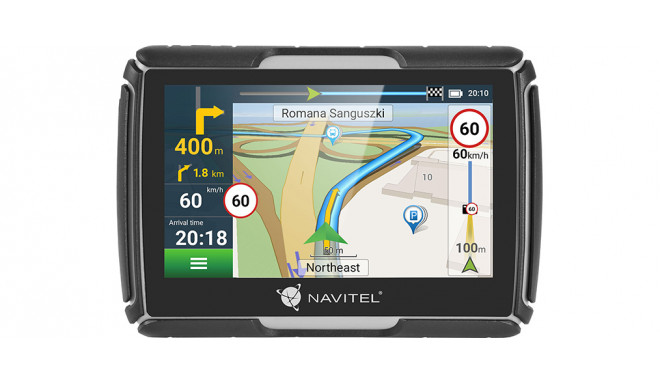 Navitel G550 MOTO motorcycle GPS, with Truck maps