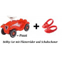 BIG Bobby Car Classic red with Whisper Wheels and Shoe Care (800056053)