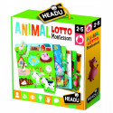 Game puzzle HEADU Animal lotto