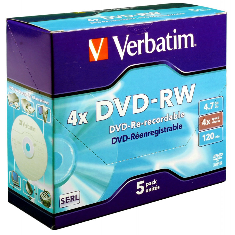 Verbatim DVD+RW 4.7GB. Диск Verbatim DVD-RW 4.7GB Slim Case Hi-Speed Serl. Verbatim Serl. Verbatim 230.