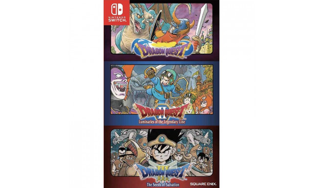 Switch mängud Dragon Quest Collection (1, 2, 3)