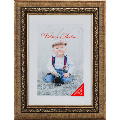 Photo frame Seoul 15x21, golden (1303332)