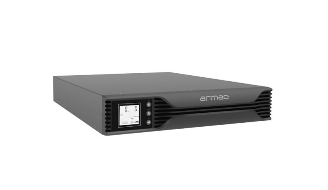 UPS RACK ARMAC R/2000I/ONL ON-LINE 2000VA LCD 6X IEC C13 OUTLETS USB-B RS-232 2U METAL CASE