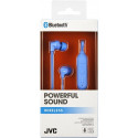 JVC HA-FX21BTAE Powerful Sound Wireless Bluetooth 4.1 In-ear Headphones Blue