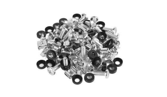 Mounting screws M6 set for 19'' (50pcs)