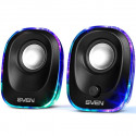 Speakers SVEN 330, 2.0, black (USB), 5W RMS, SV-014001