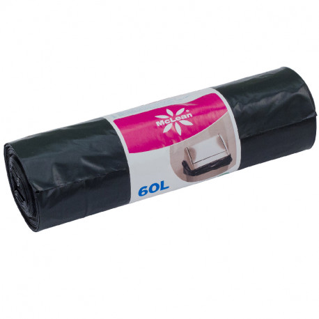 McLean prügikott 60l, 600x850, 15tk/rull