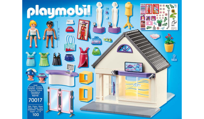 Playmobil play set My Trend Boutique (70017)