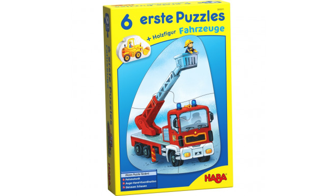 HABA 6 First Puzzles Vehicles - 303311