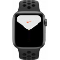 Apple Watch Nike + S5 aluminum 40mm grey - Sports Wristband anthracite / black MX3T2FD / A