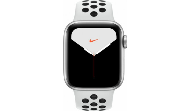Apple Watch Nike + S5 40mm silver - Sport bracelet platinum / black MX3C2FD / A