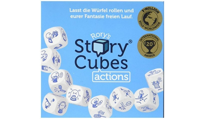 Asmodee board game Rory's Story Cubes Actions (ASMD0043)