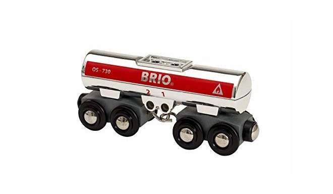 Brio Tankers Rail, hõbedane/punane