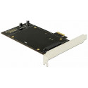 DeLOCK PCIe x1 card for 2x SATA HDD / SSD