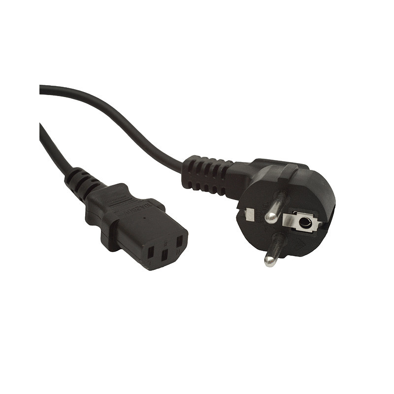 CEE 7/7->IEC 320 C13 POWER CORD 3M VDE GEMBIRD - Kaablid - Photopoint