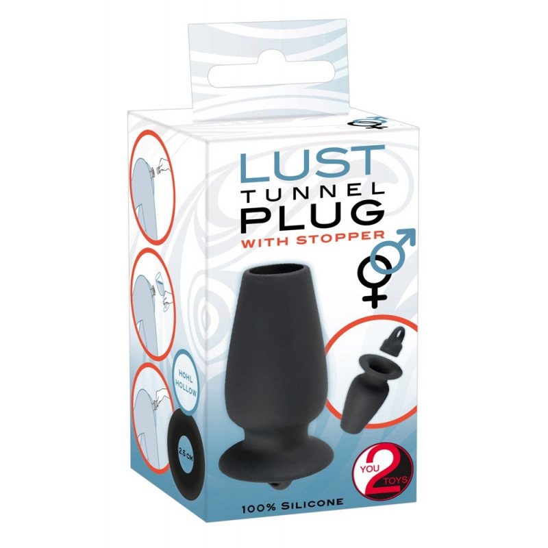 You2Toys Lust Tunnel Plug with Stopper Butt plugs Photopoint