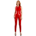 Black Level - Vinyl Jumpsuit red XL