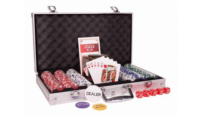 Cartamundi pokkeri komplekt Poker chips in an aluminum case