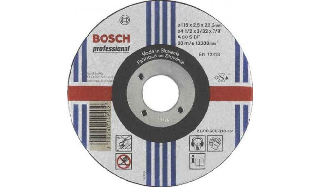 Bosch Cutting disc straight 115mm