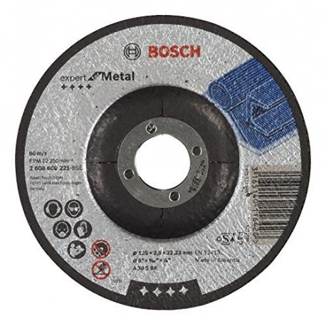 Bosch cutting disc cranked 125mm - 2608600221