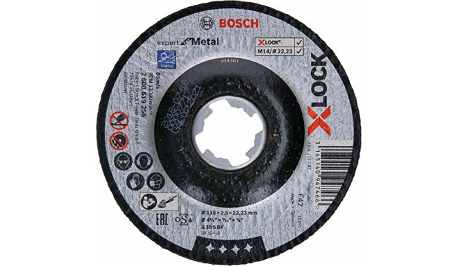 Bosch X-LOCK separation 115X2,5mm EfM ger. - 2608619256