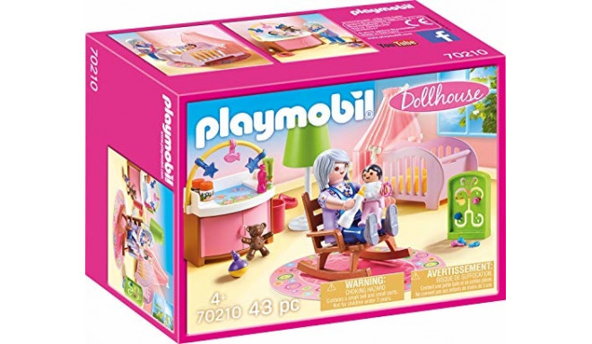 PLAYMOBIL 70210 baby room, construction toys