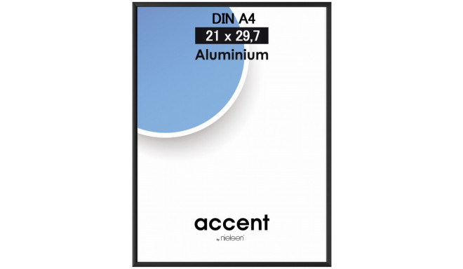 Nielsen fotorāmis Accent 21x29,7 Aluminium, melns