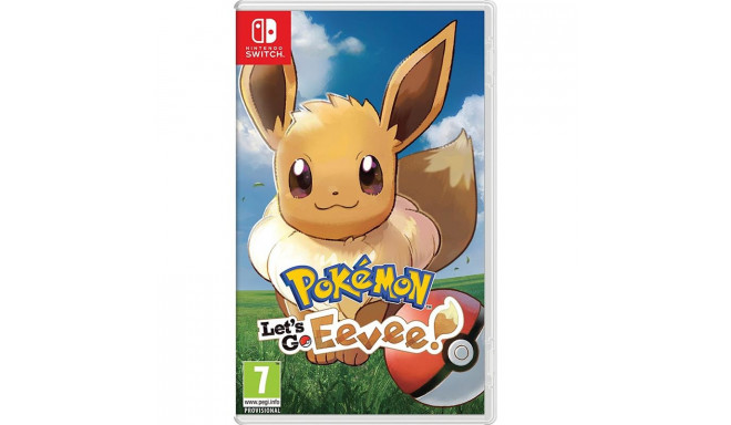 Switch mäng Pokémon: Let's Go, Eevee!