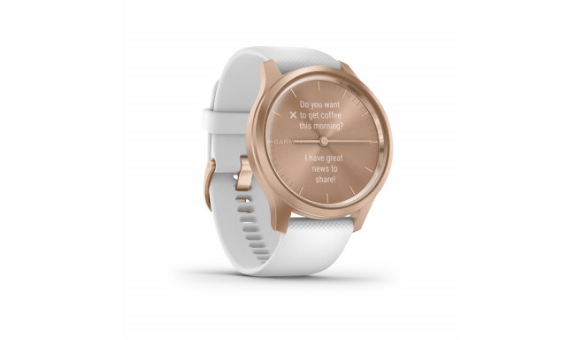 Garmin Vivomove Смарт Style White/Rose Gold おまけ付き