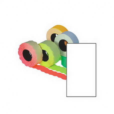 Markeerimislindid 26x16mm, valge/kandiline, 5tk