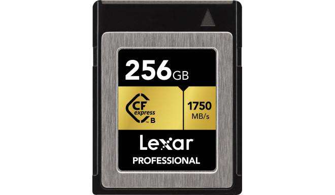 Lexar mälukaart CFexpress Type B 256GB Professional R1750/W1000