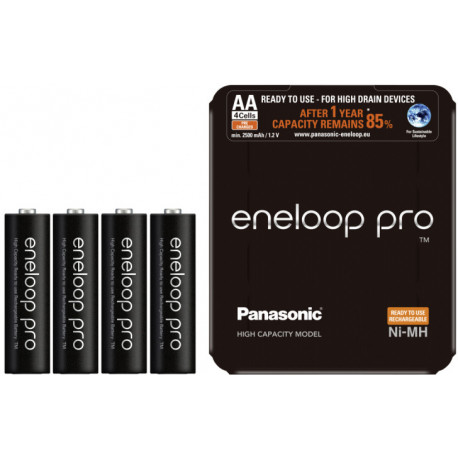 Panasonic eneloop akumulators Pro AA 2500 4SP