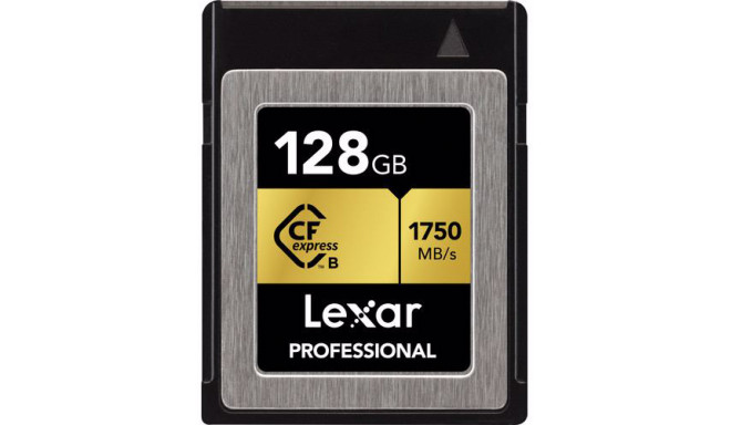 Lexar atmiņas karte Pro CFexpress 128GB Professional Type B R1750/W1000