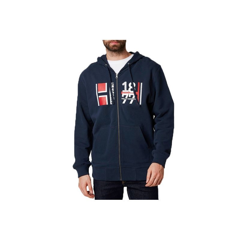 helly hansen zip up hoodie