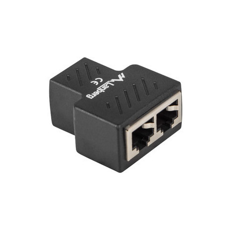 Lanberg adapter RJ45 - 2xRJ45 (141181)