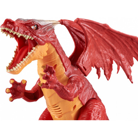 Zuru interaktīvā rotaļlieta Robo Alive Dragon, sarkana (141531)