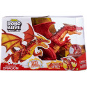 Zuru interaktiivne mänguasi Robo Alive Dragon, punane (141531)