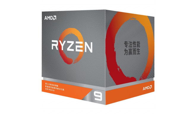AMD CPU Desktop Ryzen 9 12C/24T 3900X (4.6GHz,70MB,105W,AM4) box with Wraith Prism cooler