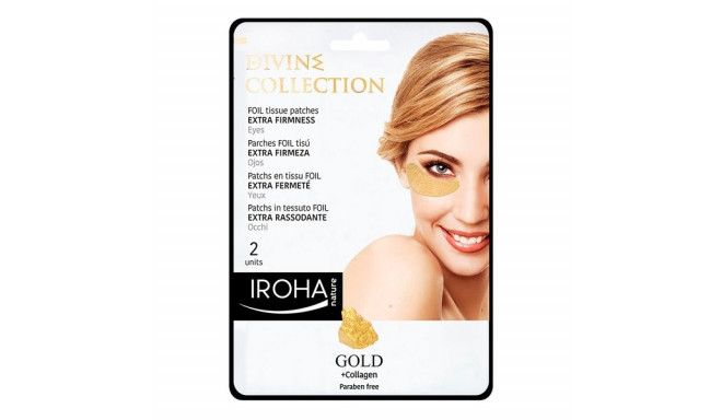 Patch for the Eye Area Gold Iroha Gold (2 uds) 2 Pieces