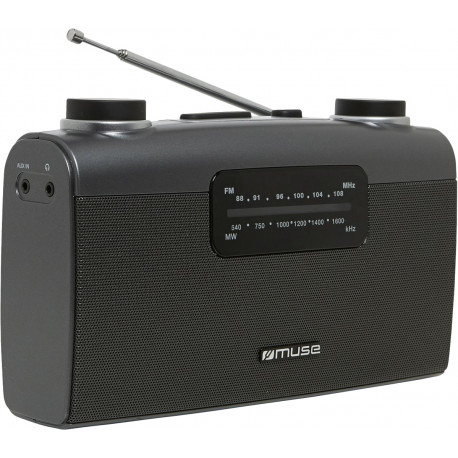 Muse радио M-058R, черный
