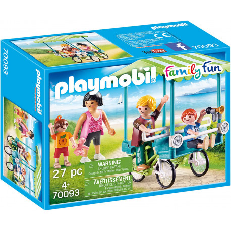 Playmobil rotaļu komplekts Family Bicycle