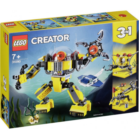 LEGO Creator klucīši Underwater Robot