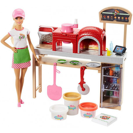 Barbie doll set Pizza Chef