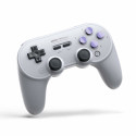 8BitDo SN30 Pro + SN, game pad (grey / violet)
